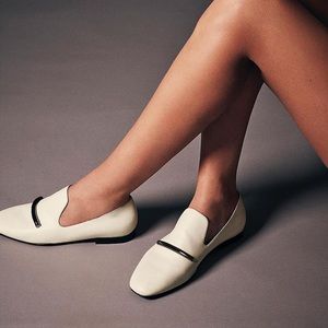 Via Spiga Tallis Loafer | White Sz 9.5 Womens